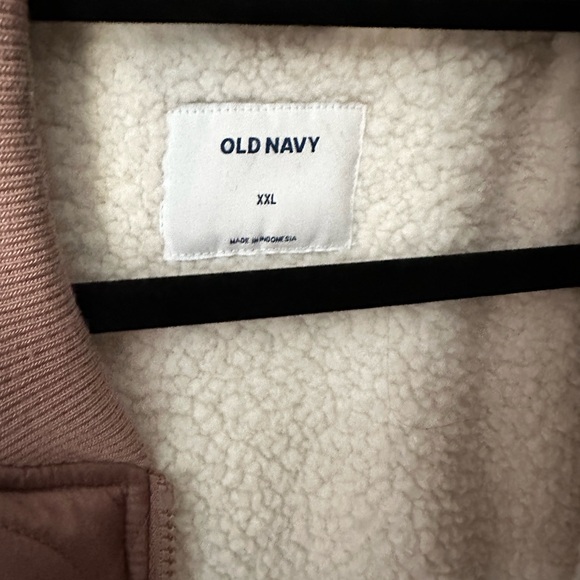 Old Navy Taupey/Mauve Quilted Puffer Jacket - Picture 3 of 4